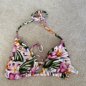 tropical bikini top